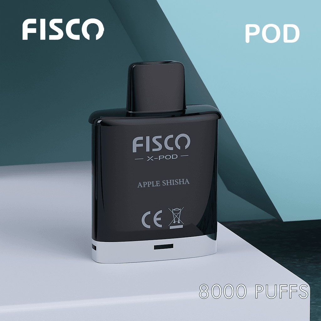 FISCO XPOD APPLE SHISHA - 8000 PUFFS (POD ONLY) — buy online Australia | Buy Vape Online