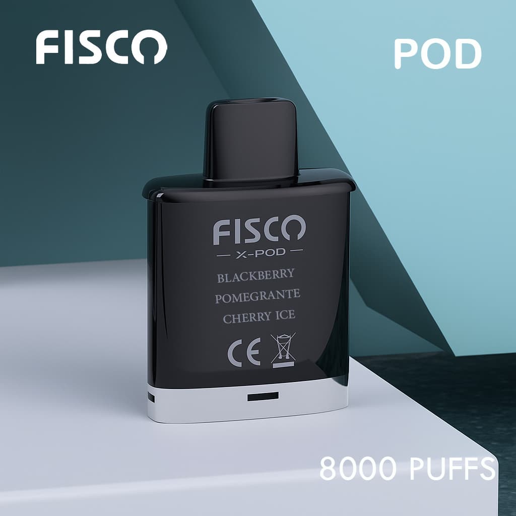 FISCO XPOD BLACKBERRY POMEGRANTE CHERRY ICE - 8000 PUFFS (POD ONLY) — buy online Australia | Buy Vape Online