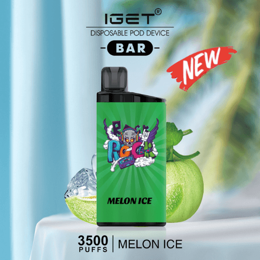 IGET BAR MELON ICE - 3500 PUFFS — buy online Australia | Buy Vape Online
