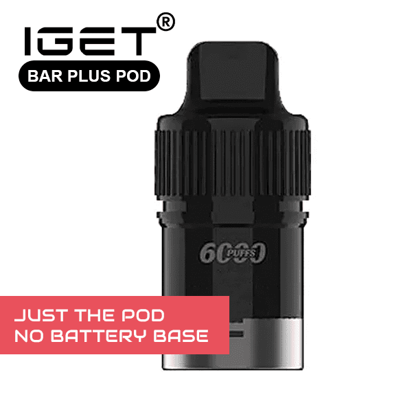 IGET BAR PLUS - POD ONLY - ORANGE GRAPEFRUIT LEMON - 6000 PUFFS (No Battery Base) — buy online Australia | Buy Vape Online
