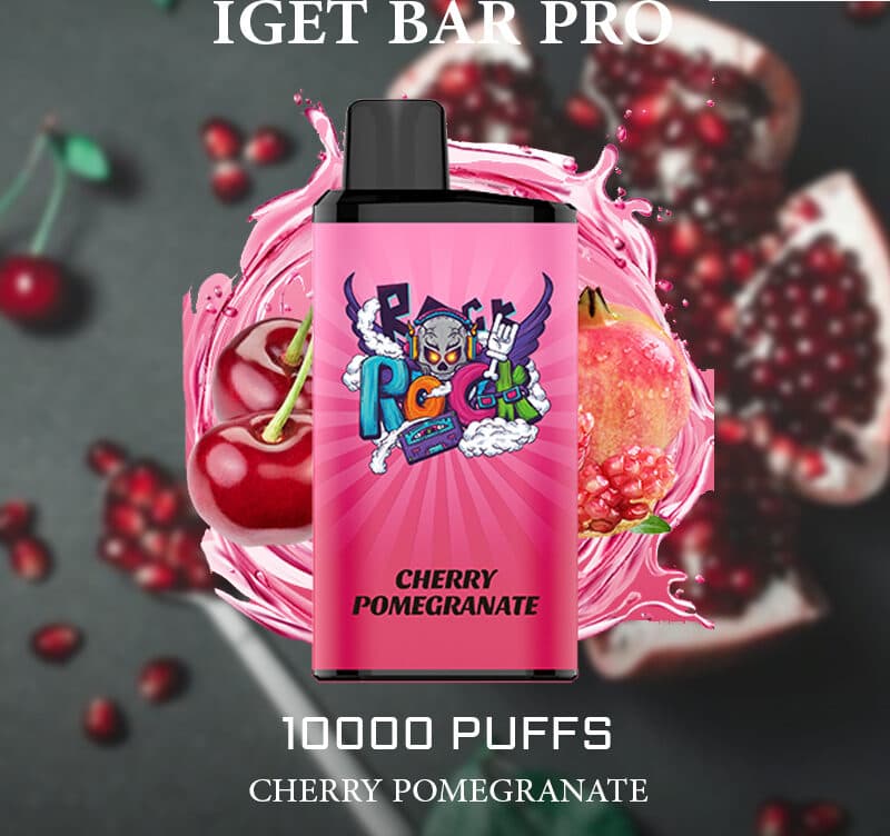 IGET BAR PRO - CHERRY POMEGRANATE - 10000 PUFFS — buy online Australia | Buy Vape Online