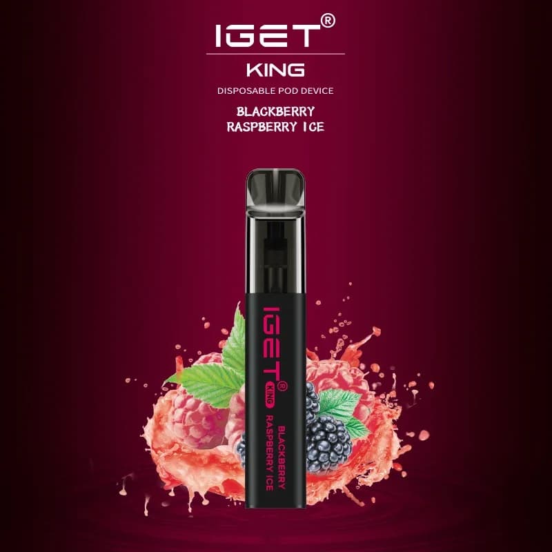 IGET KING RASPBERRY POMEGRANATE - 2600 PUFFS — buy online Australia | Buy Vape Online