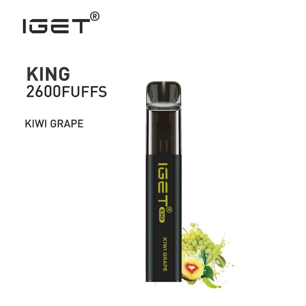 IGET KING STRAWBERRY KIWI ICE - 2600 PUFFS — buy online Australia | Buy Vape Online