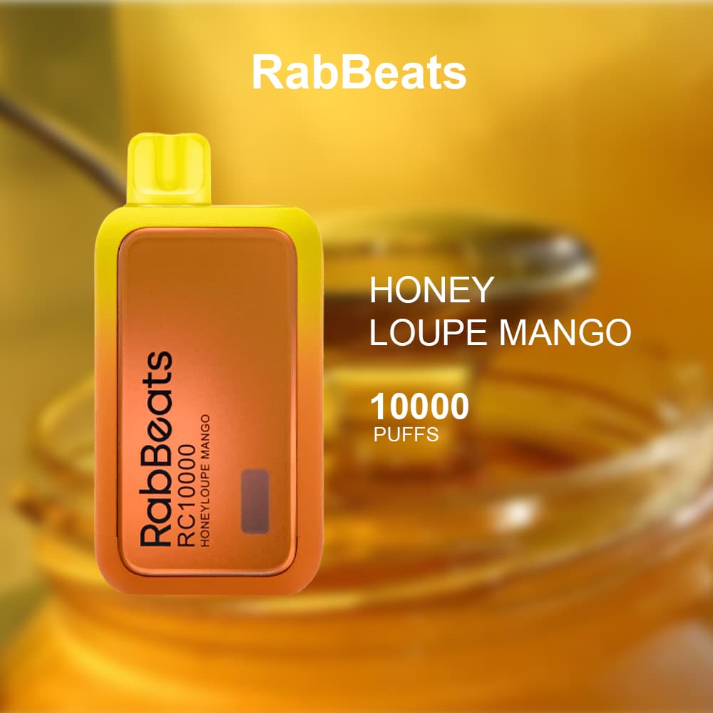 RABBEATS BAR HONEY LOUPE MANGO - 10000 PUFFS — buy online Australia | Buy Vape Online