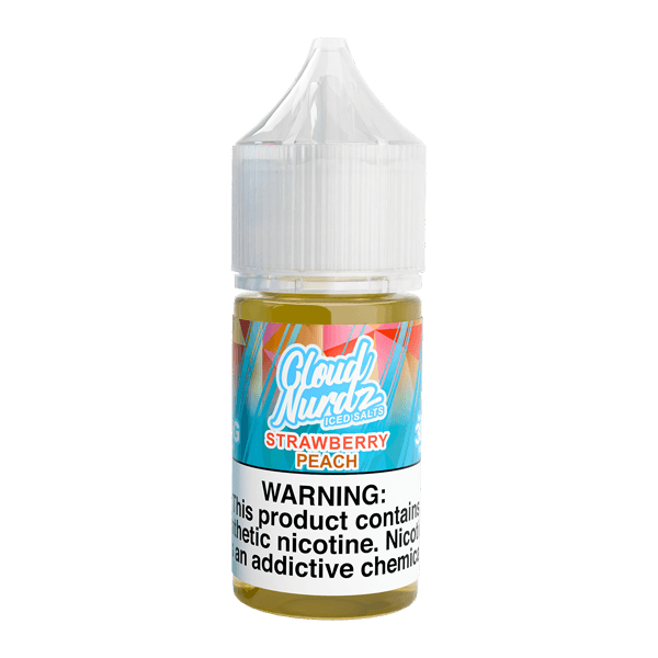 Iced Strawberry Peach Cloud Nurdz Salts — buy online Australia | Buy Vape Online