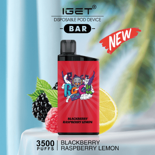 IGET BAR BLACKBERRY RASPBERRY LEMON - 3500 PUFFS — buy online Australia | Buy Vape Online