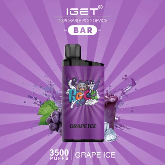 IGET BAR GRAPE ICE - 3500 PUFFS — buy online Australia | Buy Vape Online