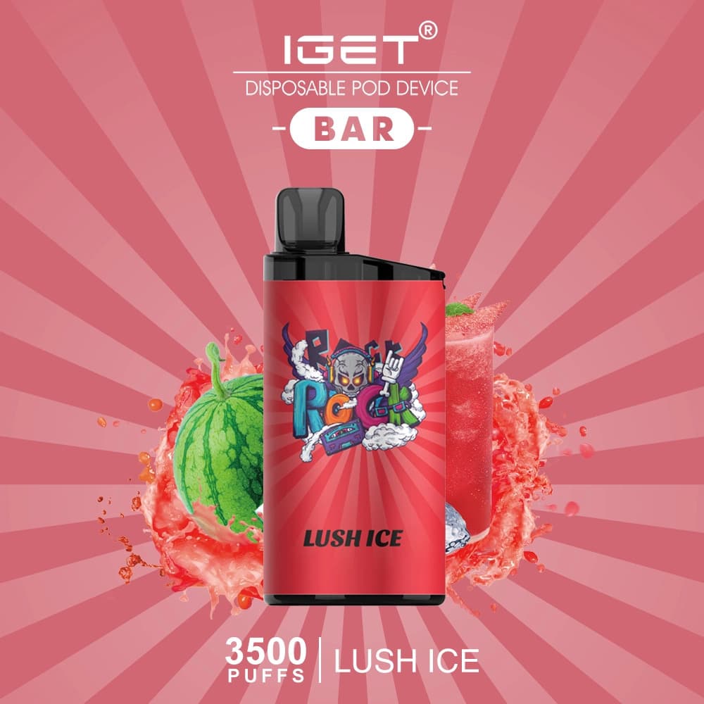 IGET BAR LUSH ICE - 3500 PUFFS — buy online Australia | Buy Vape Online