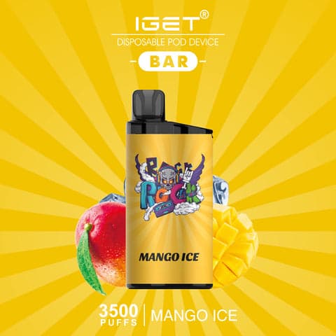 IGET BAR MANGO - 3500 PUFFS — buy online Australia | Buy Vape Online