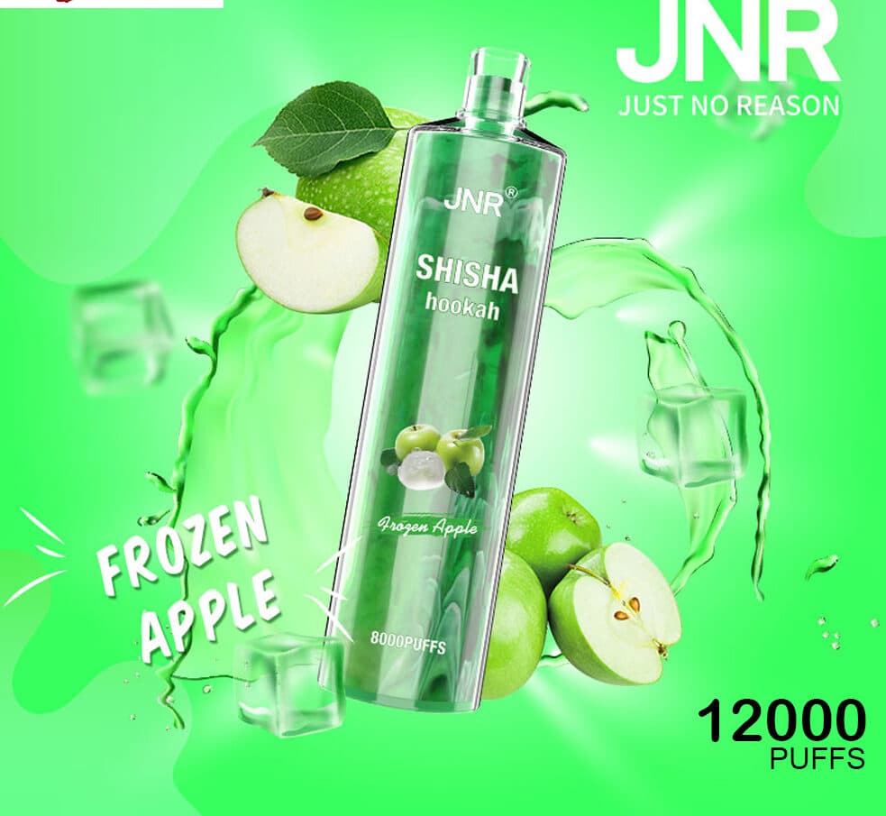 JNR SHISHA HOOKAH - FROZEN APPLE - 12000 PUFFS — buy online Australia | Buy Vape Online