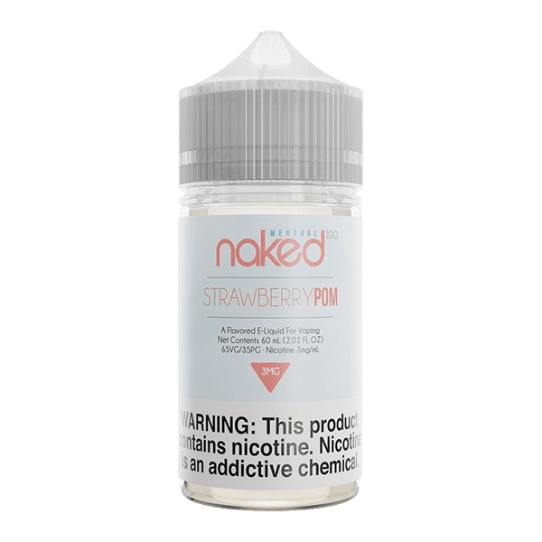Strawberry Pom Naked Menthol Vape Juice — buy online Australia | Buy Vape Online